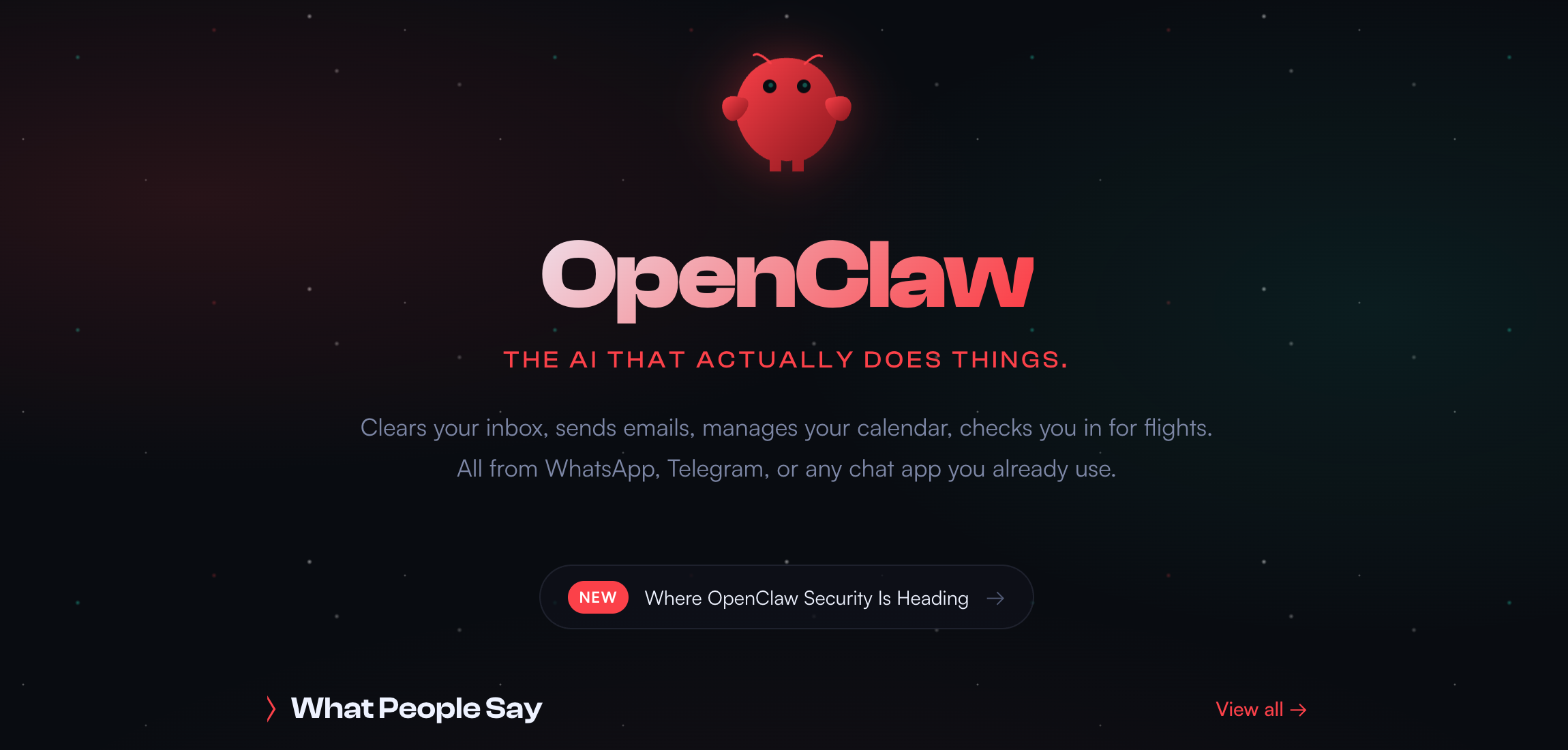 Open claw la gi
